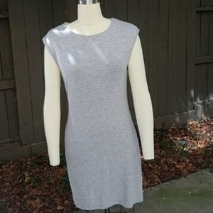 Silence & Noise gray dress Medium
